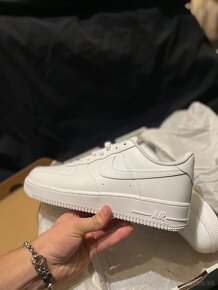 Nike Air Force Low 1 White biele topánky EU44 - 2