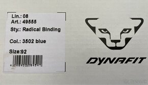 Viazanie Dynafit radical 10 blue / 92mm - 2