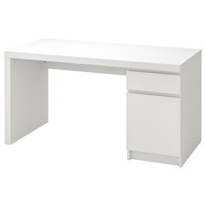 Predám písací stôl MALM (IKEA) - 2