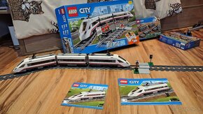 Predám Lego City 60051 -Rýchlostný osobný vlak, lokomotíva n - 2