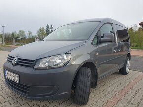 Predam vw caddy 2,0 tdi, 4x4 - 2