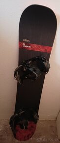 163 cm pansky snowboard Elan El grande + viazanie Salomon - 2