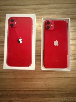 Predám iPhone 11 Red, 64 GB - 2