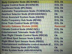 FCA Security Gateway SGW bypass odblokovanie - 2