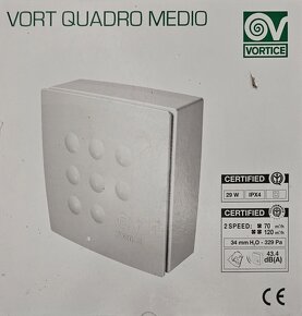 2x Ventilátor - 2