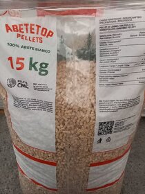 Smrekové drevené pelety A1-1050kg/280€ - 2