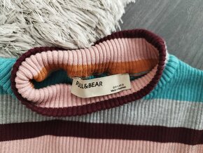 Crop top pulovrík M/38 Pull&Bear - 2