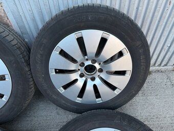 16" Elektrony 5x112 s letnymi pneu 205/60 R16 - 2