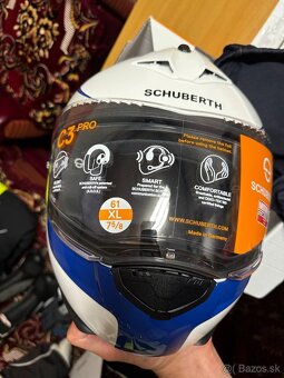 Schuberth c3 pro - nová - 2