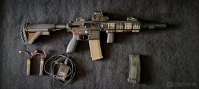 SA HK416 aeg full up + prislusenstvo - 2