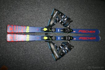 lyže Fischer RC4 160 cm, lyžiarky Atomic - 2