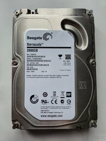 Predám 2x 2TB HDD Seagate Barracuda - 2