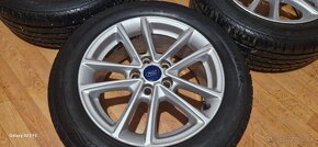 Predám letnú sadu alu disky Ford 5x108 R16 ,205/55 R16 7,5mm - 2