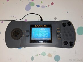 Atari Lynx legendárna konzola - plne funkčná so 4 hrami - 2