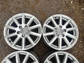 Predám elektróny 5x112 R16 original Audi A4 B8 - 2