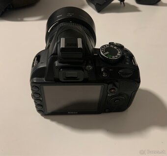 Nikon d3100 s príslušenstvom - 2