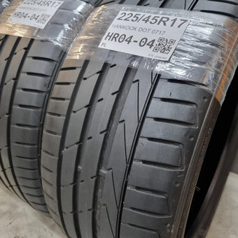 Letné pneumatiky 225/45 R17 HANKOOK DOT0717 - 2