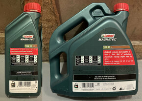 Predám motorový olej Castrol Magnatec 10W-40 ACEA A3 B4 - 2