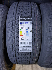 NOVÉ/ZIMNÉ pneumatiky GOODYEAR 225/40 R18 92V - 2