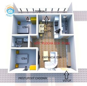 Na predaj 2 apartmány 150 m2, ZNÍŽENÁ CENA možnosť odpočet D - 2