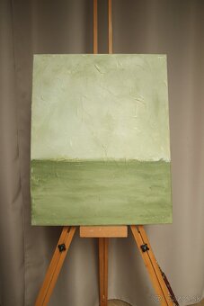 Štruktúrovaný obraz 50x40 - Horizonte Verde - 2