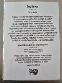 2x Čierne diery Nové Mesto (Teplická, Kukučínova-Škultétyho) - 2