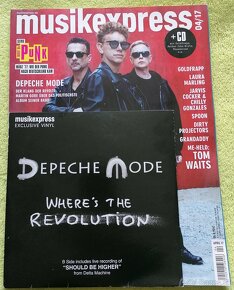 DEPECHE MODE male vinyl SP 7 palce + magazin + CD - 2