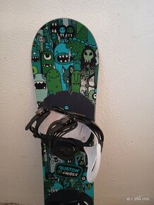 125 cm detsky snowboard BURTON s viazanim Burton - 2