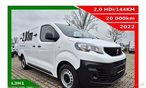 Peugeot Expert L3H1 2,0 HDi/144KM - bez DPH - 2