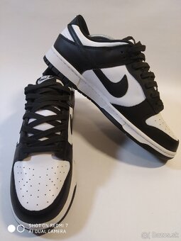 Nike dunk low panda / biela, čierna - 2