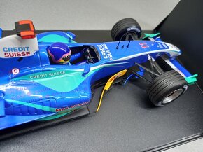 F1 SAUBER PETRONAS SHOWCAR 2005 VILLENEUVE MINICHAMPS 1:18 - 2