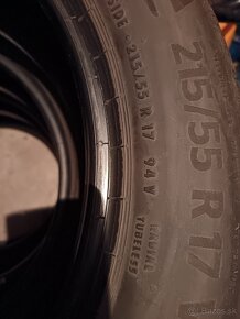 letne pneu  continental215/55 r17 94w - 2