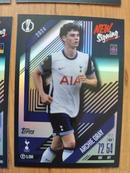 Futbalové kartičky Match Attax 2024/25 - New Signig - 2