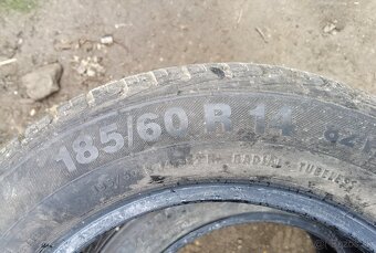 Letné pneumatiky 185/60 R14 - 2