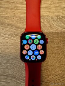 Predam Apple Watch 8 41mm product red, hodinky su vo vyborno - 2