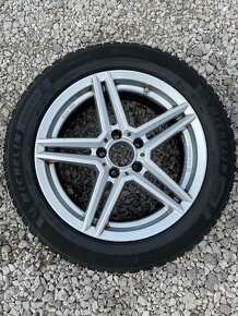 disky Rial 5x112 r17 + zimné pneumatiky Michelin 225/50 - 2