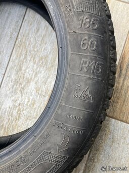 -185/60 R15 zimne Kleber pneu - 2