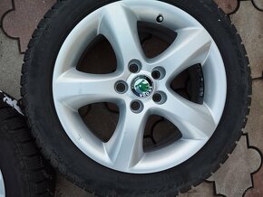 SADA ALU DISKOV 5X100 6JX15 H2ET43 SKODA - 2