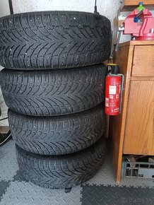 Zimný komplet alu a pneu Nokian 225/55r18 - 2