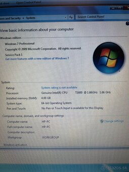 Retro Notebook HP Compaq 6730b, 128gb SSD, 4GB ram - 2