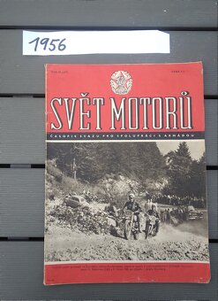 Jawa Čz Predám séria časopisov SVET MOTOROV 1956- 1966 - 2