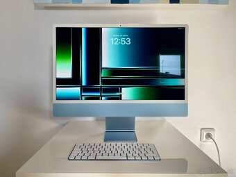 Apple iMac 24" M3 2023 Modrý + Záruka - 2