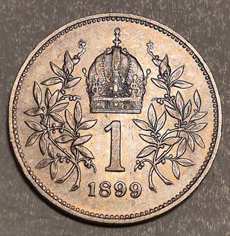 1 Koruna 1899 b.z František Jozef I. - 2