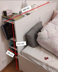 Čelo postele IKEA BRIMNES 160 - 2