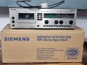 ☆ HiFi Stereo Tape Deck - SIEMENS SYSTEM 555 + O. BOX - 2