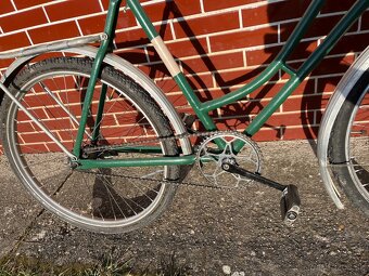 Historický retro bicykel stadion dámsky - 2