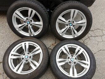 Alu disky 5x120 r19 na BMW X5 X6 zimné pneumatiky 255/50 r19 - 2