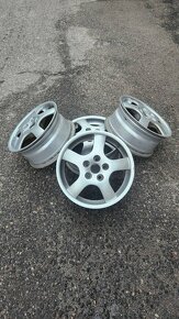 Alu kola disky orig Borbet Opel Alfa 5x110 7jx16 e - 2