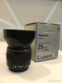 Lumix G Panasonic 25mm F1.4 ASPH. - 2