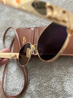 Celine triomphe gold metal - 2